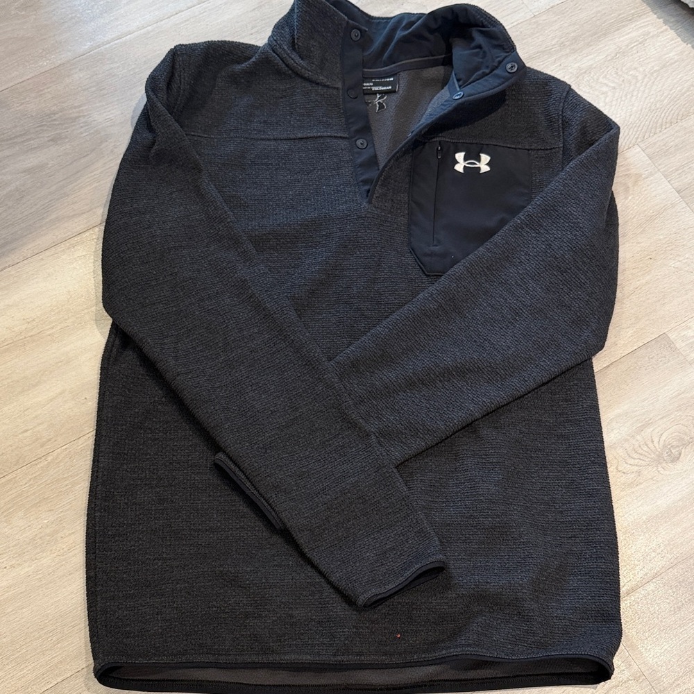 Under Armour Men's Dark Gray Pullover Jacket